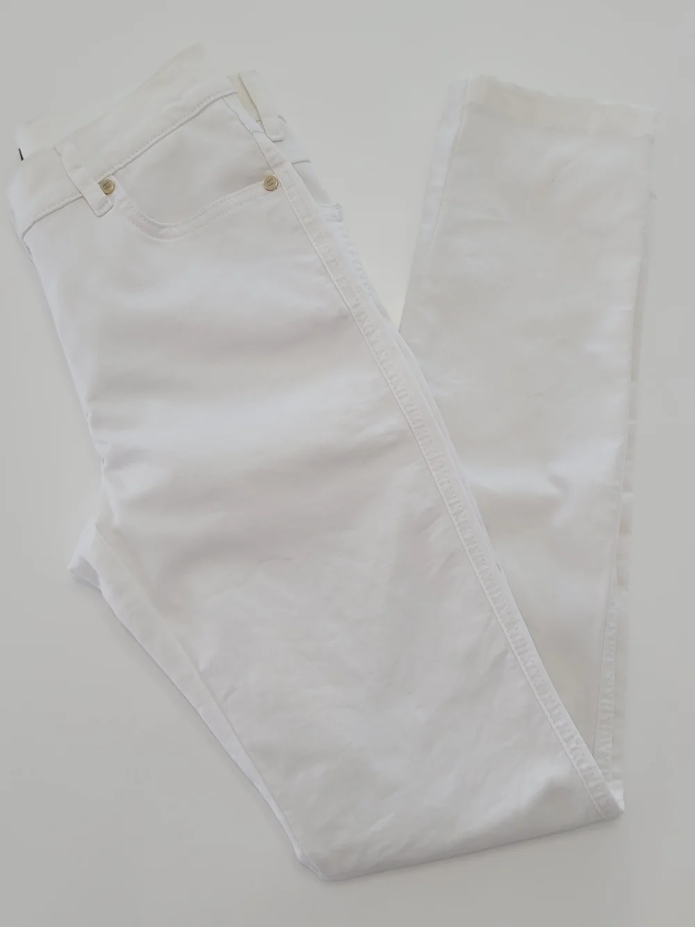 Escada Women's White Slim Jeans Size 32